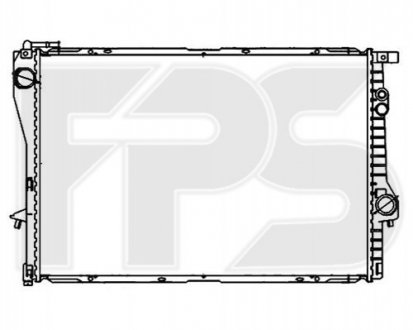 Радіатор охолодження FPS FP 14 A30 (фото 1)