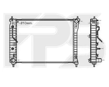 Радиатор охлаждения FPS FP 17 A170