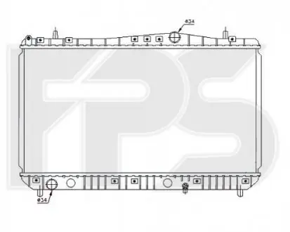 Радіатор охолодження FPS FP 17 A701