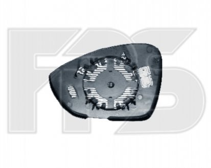 Дзеркало з підігрівом FPS FP 2036 M11