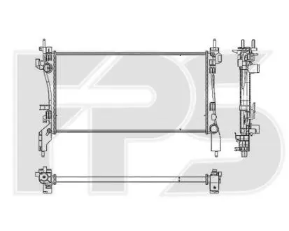 Радиатор охлаждения FPS FP 26 A69