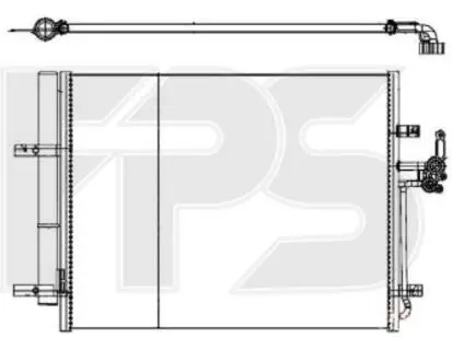 Конденсатор кондиціонера FPS FP 28 K36