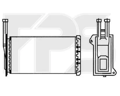 Радиатор печки FPS FP 28 N20