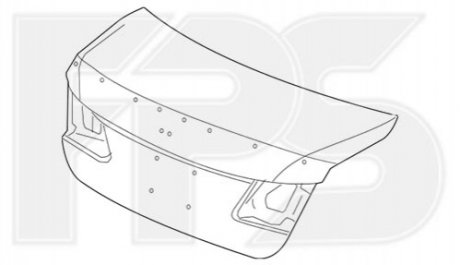Крышка багажника FPS FP 3029 530