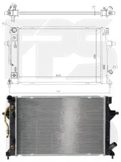 Радиатор охлаждения FPS FP 32 A542
