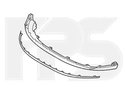 Спойлер бампера FPS FP 4051 920