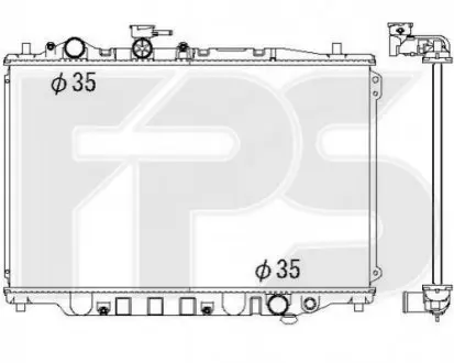 Радіатор охолодження FPS FP 44 A1271