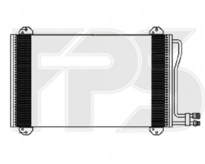 Конденсатор кондиціонера FPS FP 46 K107 (фото 1)