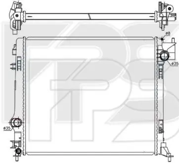 Радіатор охолодження FPS FP 50 A269