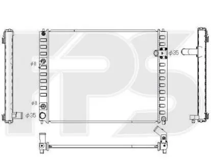 Радиатор охлаждения FPS FP 50 A344