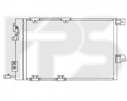 Конденсатор кондиціонера FPS FP 52 K121 (фото 1)