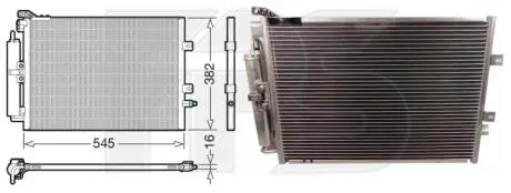 Конденсатор кондиционера FPS FP 56 K483