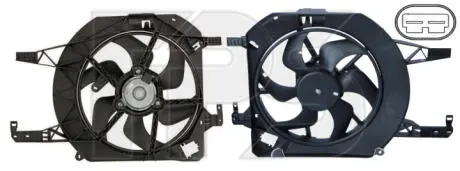 Вентилятор радиатора в сборе FPS FP 56 W106