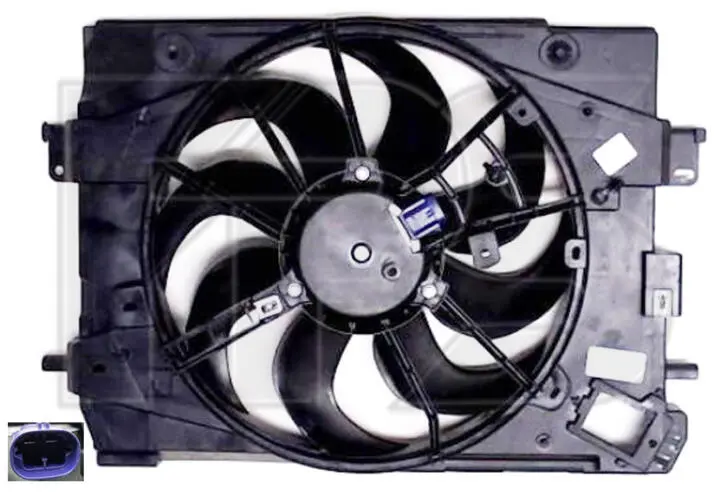 Фото 1 - Вентилятор радиатора в сборе FPS FP 56 W373 Вентилятор радиатора в сборе FPS FP 56 W373 (фото 1)