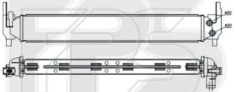 Радиатор охлаждения FPS FP 64 A189