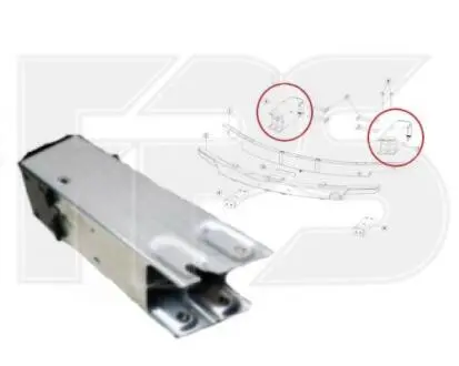 Кріплення бампера FPS FP 8502 947