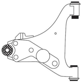 Рычаг подвески пр. FRAP F4452