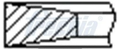 Кольцо поршневое FRECCIA FR10-209000