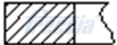 Кільце поршня ø72,4 [1,2 x 1,5 x 2,5] + 0,5 FRECCIA FR10-214750