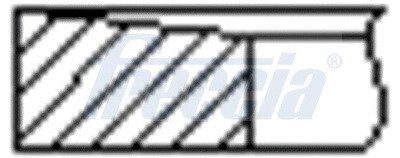 Комплект поршневых колец FRECCIA FR10-216100 (фото 1)