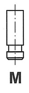 Впускний клапан FRECCIA R3724/SCR