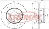 Тормозной диск FREMAX BD-1410 (фото 1)