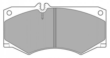 Комплект тормозных колодок, дисковый тормоз FREMAX FBP-0315 (фото 1)