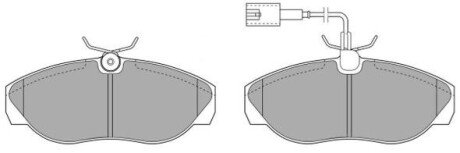 Колодки гальмівні FREMAX FBP-0915