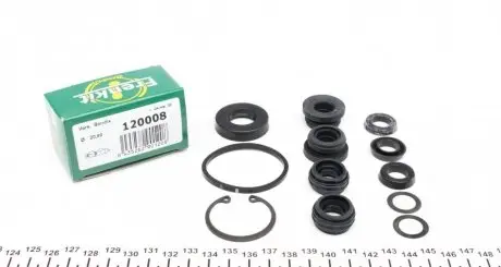 Р/к ГТЦ Peugeot 306/Renault Megane I/VW Golf II (d=20,6mm) Bendix FRENKIT 120008