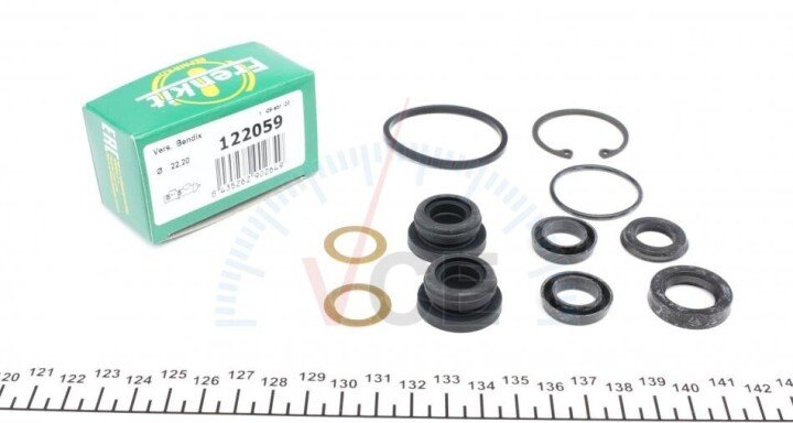 Р/к ГТЦ Renault Kangoo -08 (-ABS) (d=22,2mm) Bendix FRENKIT 122059 (фото 1)