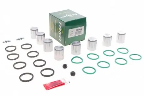 Р/к суп.перед Audi Q7 (4L) (d=30mm) (+8 поршнів)(Alcon) FRENKIT 230942