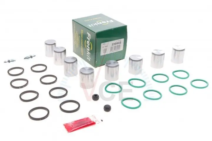 Р/к суп.перед Audi Q7 (4L) (d=30mm) (+8 поршней)(Alcon) FRENKIT 230942 (фото 1)