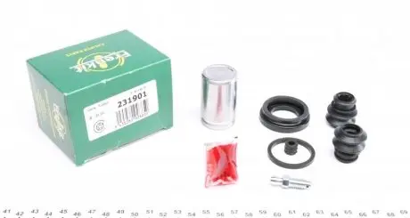 Ремкомплект супорта (заднього) Hyundai Accent/KIA Rio 05-11 (d=30.9mm) (+поршень) (Kask) FRENKIT 231901