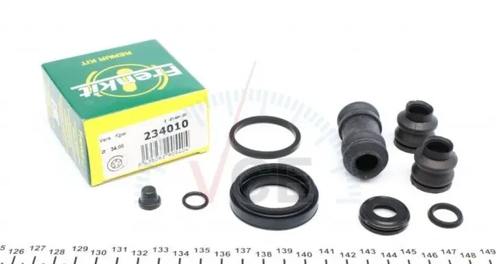 Р/к суп.зад KIA Carens I/Clarus (d=33mm)(Kpw) FRENKIT 234010 (фото 1)