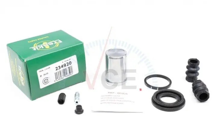 Ремкомплект супорта (заднього) Toyota Corolla 01-04 (d=34)(+ поршень)(Lucas) FRENKIT 234920 (фото 1)