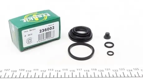 Ремкомплект, гальмівний супорт FRENKIT 236002