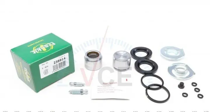 Фото 1 - Р/к суп.зад MB C-class/E-class 93-03 (d=38mm)(Ate)(+2 поршня) FRENKIT 238914 Р/к суп.зад MB C-class/E-class 93-03 (d=38mm)(Ate)(+2 поршня) FRENKIT 238914 (фото 1)