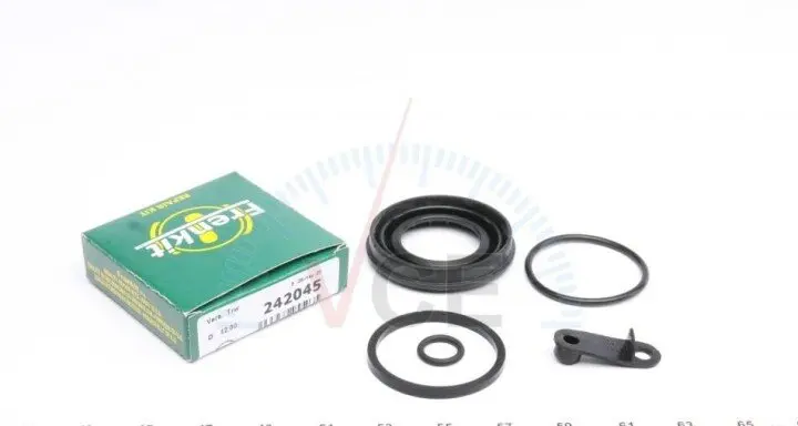 Ремкомплект гальмівного супорта заднього BMW X3 F25 10-17,X4 F26 14-17,X3 (F25) 10-17,X4 (F26) 14-18,Z4 (E89) 09-16,Z4 E8 FRENKIT 242045 (фото 1)