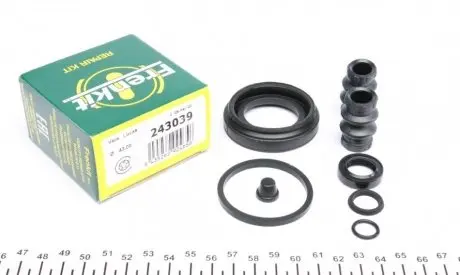 Ремкомплект тормозного суппорта AUDI A8 96-02 FRENKIT 243039