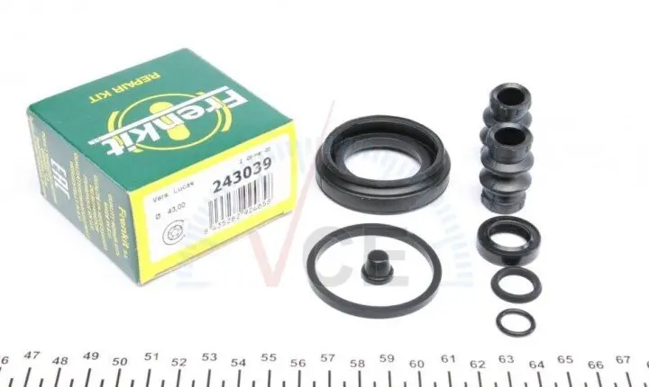 Фото 1 - Ремкомплект тормозного суппорта AUDI A8 96-02 FRENKIT 243039 Ремкомплект тормозного суппорта AUDI A8 96-02 FRENKIT 243039 (фото 1)