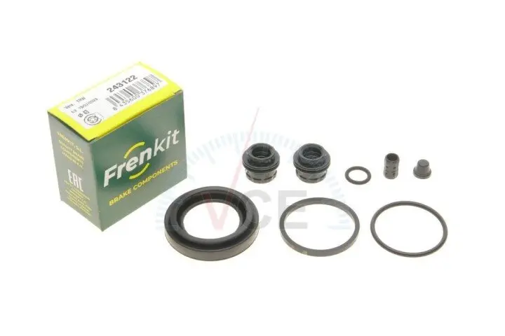Ремкомплект тормозного суппорта VW Touareg 18-; AUDI A4 15-, A5 16-; MERCEDES-BENZ CLS C257 18-, E-Class C238 17- FRENKIT 243122 (фото 1)