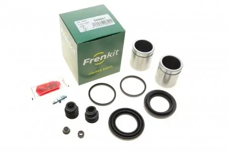 Ремкомплект супорта (переднього) hyundai h-1 00-07 (d=43mm) (+2 поршня) (mando) FRENKIT 243941