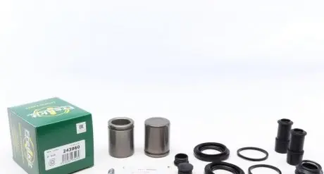 Ремкомпл. супорта пер. A4 B5 94-/A6 C5 96-/Passat B5 00-(+ 2 поршні/ів/43 mm)(Lucas) FRENKIT 243960