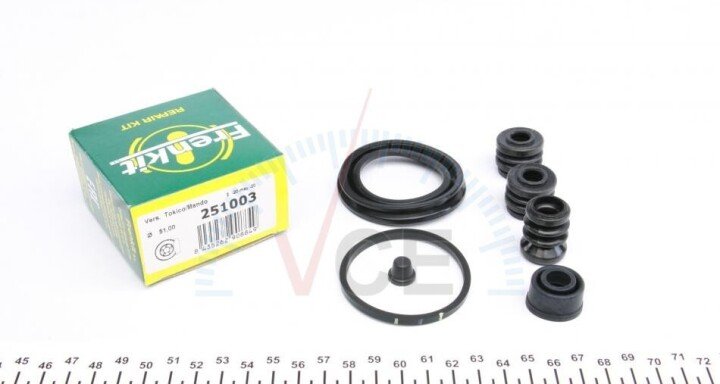 Р/к суп.перед Honda Accord III/Hyundai Accent I/i10/i20 (d=51mm)(Mando/Tokico) FRENKIT 251003 (фото 1)