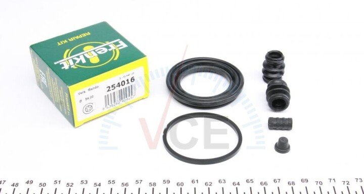 Р/к суп.перед Hyundai Elantra III/Matrix/Nissan Almera (N15) (d=54mm)(Mando/Niss/Tokico) FRENKIT 254016 (фото 1)