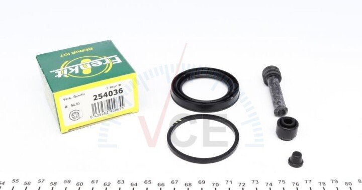 Р/к суп.перед Nissan Primera (P10) (d=54mm)(Bendix) FRENKIT 254036 (фото 1)