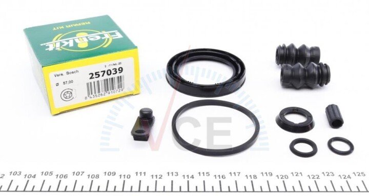 Р/к суп.перед Citroen C5 01- (d=57mm)(Bosch) FRENKIT 257039 (фото 1)