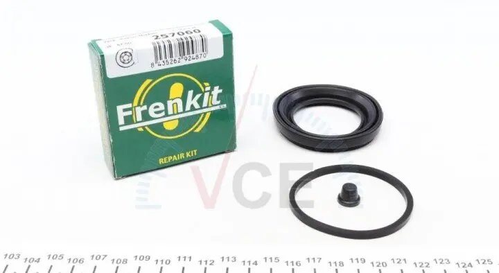 Фото 1 - Ремкомплект переднего тормозного суппорта DAEWOO REZZO (KLAU) 00-;HYUNDAI i30 (FD) 07-11,ix20 (JC) 10-,VELOSTER (F FRENKIT 257060 Ремкомплект переднего тормозного суппорта DAEWOO REZZO (KLAU) 00-;HYUNDAI i30 (FD) 07-11,ix20 (JC) 10-,VELOSTER (F FRENKIT 257060 (фото 1)