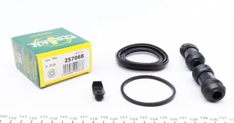 Ремкомплект переднего тормозного суппорта AUDI A4 08-15,A5 07-16,A4 (8K2, B8) 07-15,A4 Allroad (8KH, B8) 09-16,A4 Avant (8 FRENKIT 257068