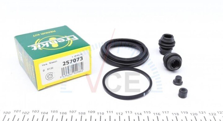 Р/к суп.перед Nissan Juke (F15)/Leaf/Tiida (d=57mm)(Niss) FRENKIT 257073 (фото 1)